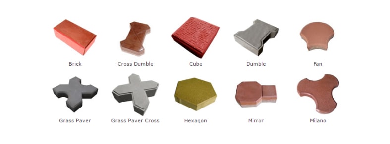 Types Of Interlock Tiles